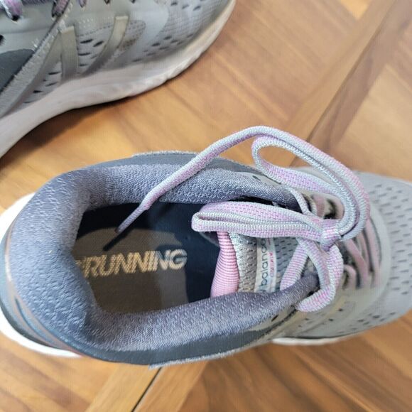 New Balance Women's Sz 11 840 v4 Grey Blue Purple W840GO4 Running Sneakers Shoes - Picture 8 of 10